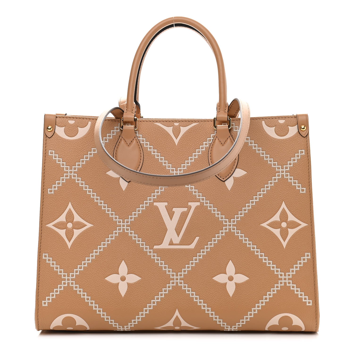 Louis Vuitton Empreinte Monogram Giant Broderies Onthego MM Arizona 1 of 9
