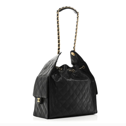 Chanel Caviar Quilted Medium Chanel 25 Handbag Black 4 of 11