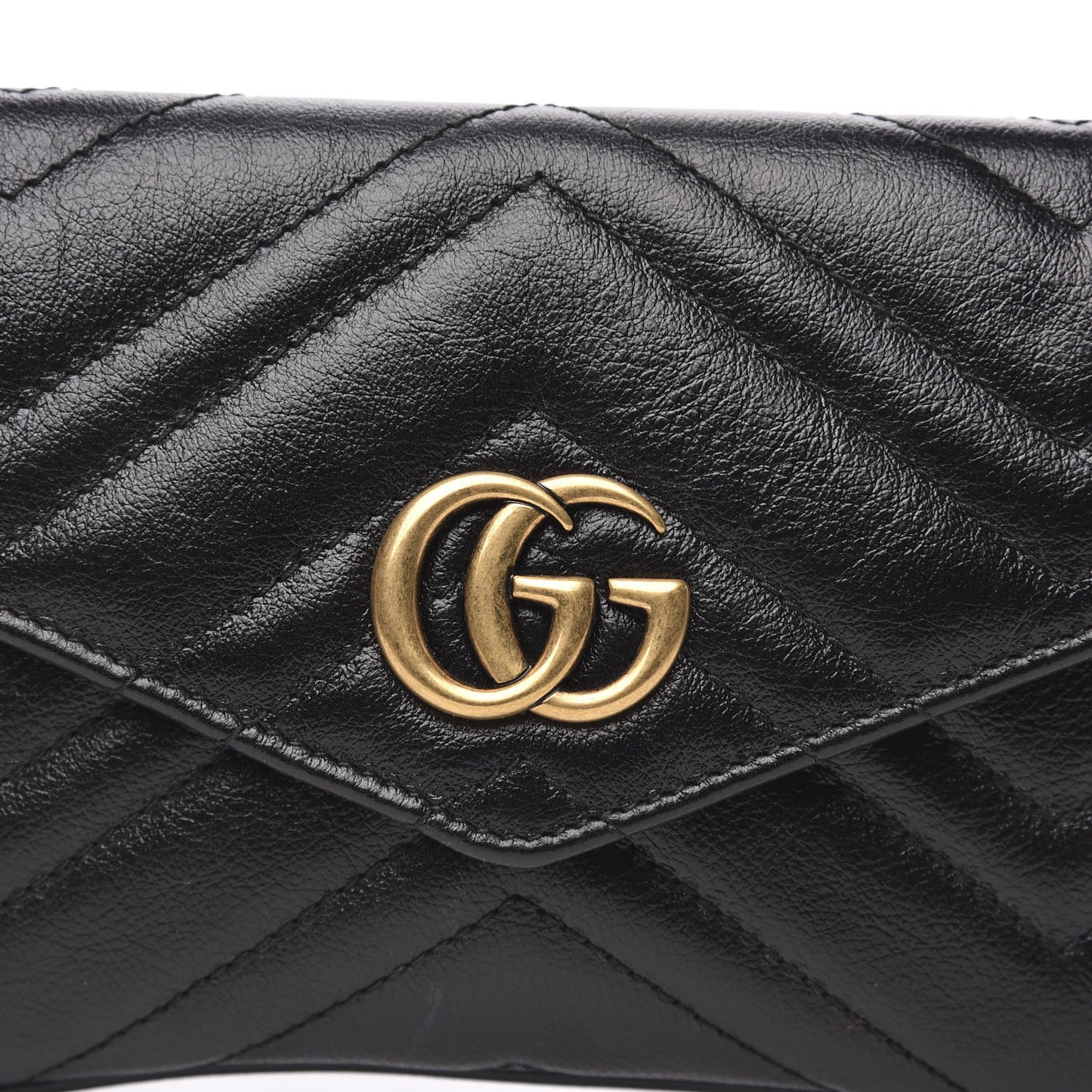 Calfskin Matelasse GG Marmont 2.0 Multi Belt Bag 85 34 Black