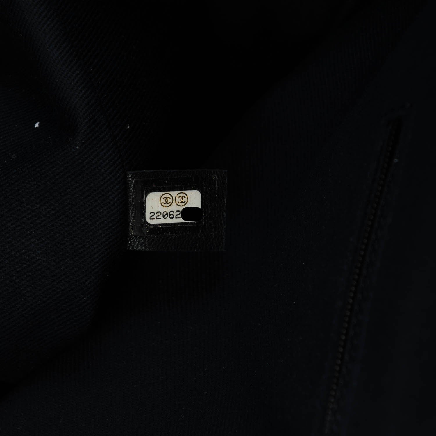 Chanel Denim Large Deauville Tote Dark Blue 7 of 7