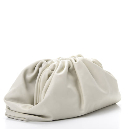 Bottega Veneta Smooth Butter Calf The Pouch Oversized Clutch Mist 3 of 7
