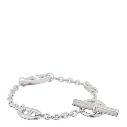 Hermes Sterling Silver Farandole Bracelet LG 1 of 4