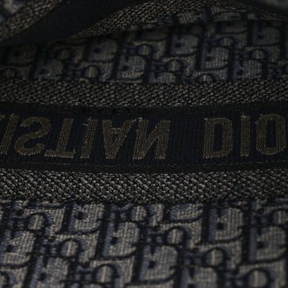 Christian Dior Oblique Large Book Tote Blue Multicolor 11 of 13