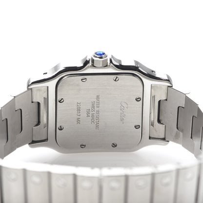 Cartier Stainless Steel 29mm Santos De Galbee Quartz Watch 5 of 7