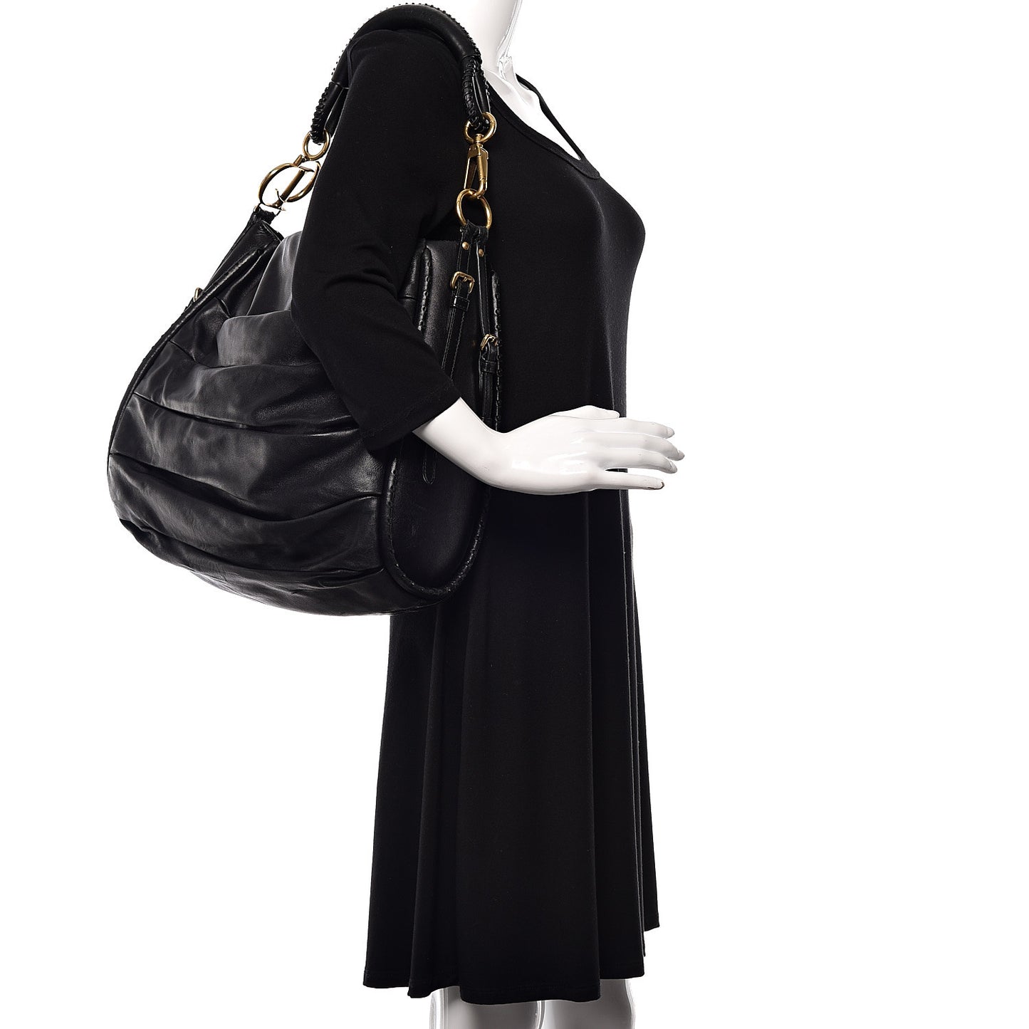 Lambskin Medium Libertine Hobo Black