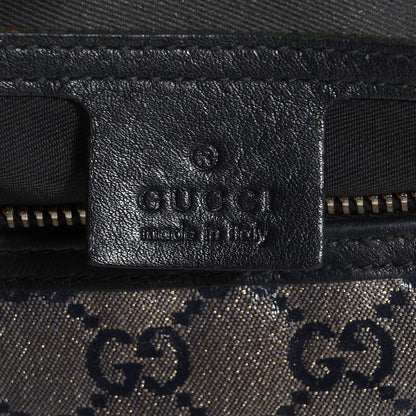 Gucci Crystal Monogram Medium Joy Boston Black 6 of 7