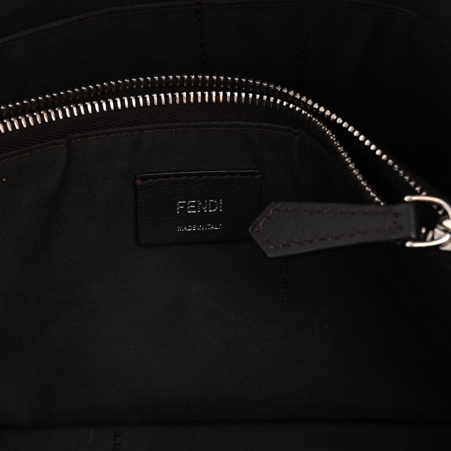 Fendi Vitello Dolce 4 Color Medium By The Way Boston Bag Carbone Grigio Polvere Multicolor 8 of 11
