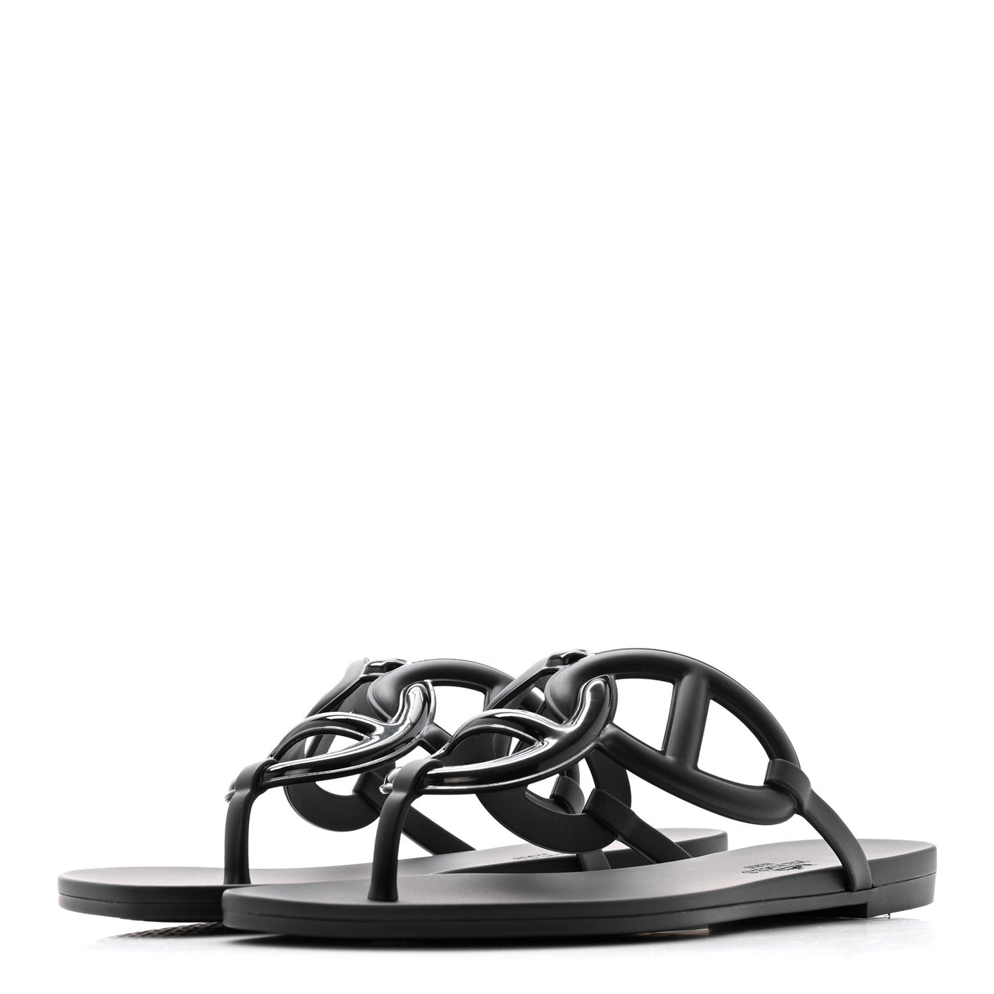 Rubber Womens Egerie Sandals 36 Black