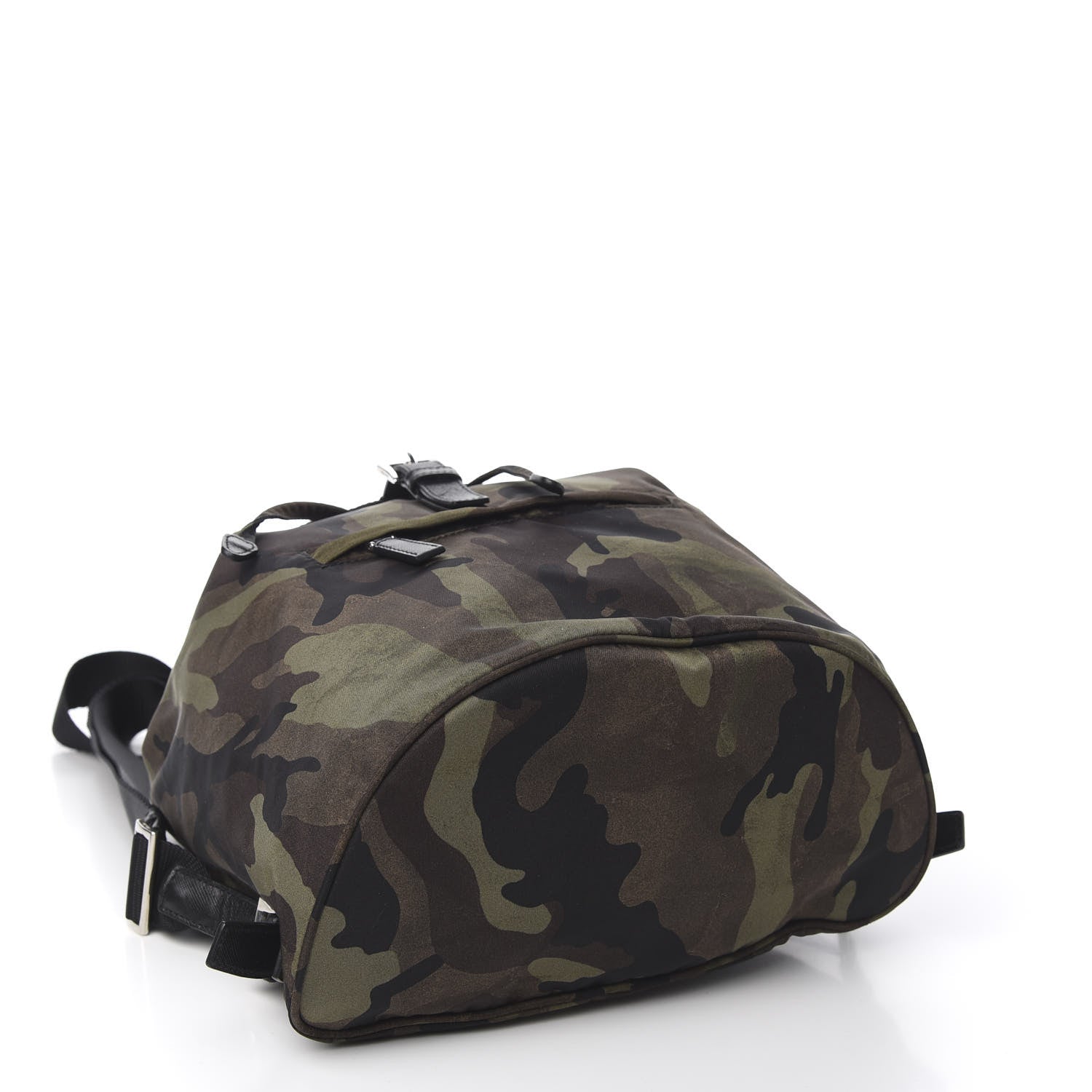 Prada Tessuto Nylon Camouflage Print Cinch Backpack Mimetico 3 of 8