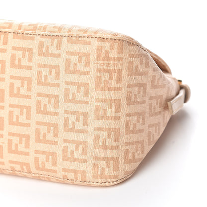 Fendi Zucchino Spalmati Vitello Mini Mama Baguette Vacchetta Camelia 9 of 11