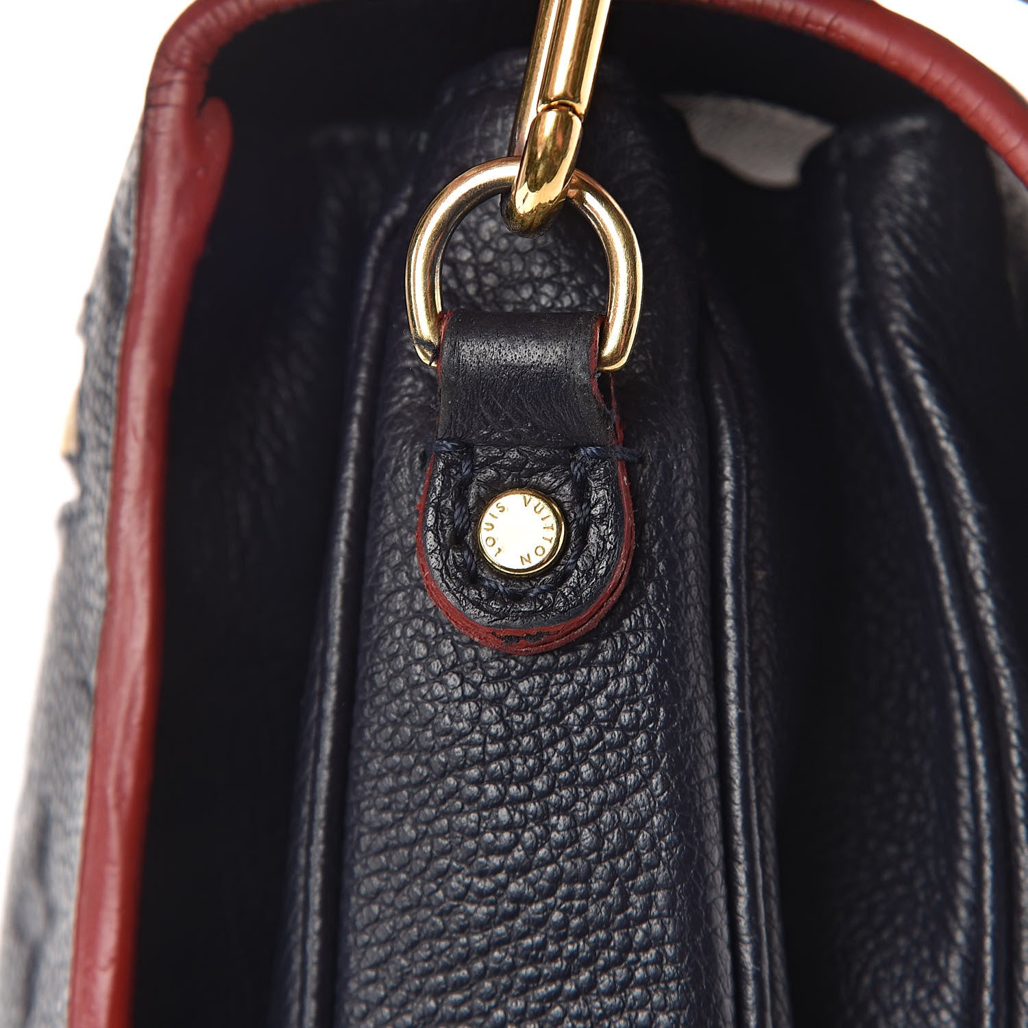 Louis Vuitton Empreinte Pochette Metis Marine Rouge 13 of 13
