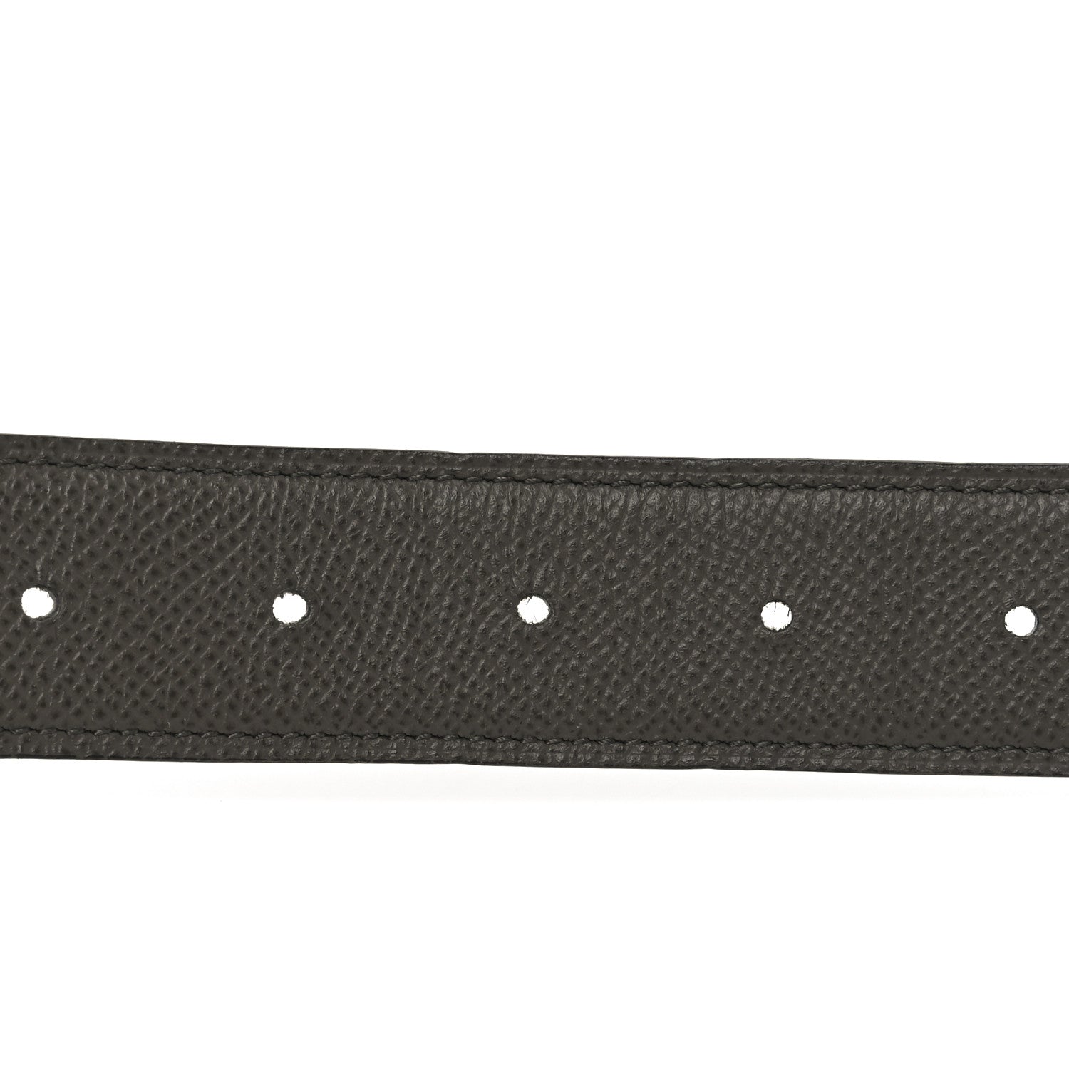 Hermes Epsom Reversible 32mm Belt Strap 85 34 Etain Bleu Glacier 3 of 6