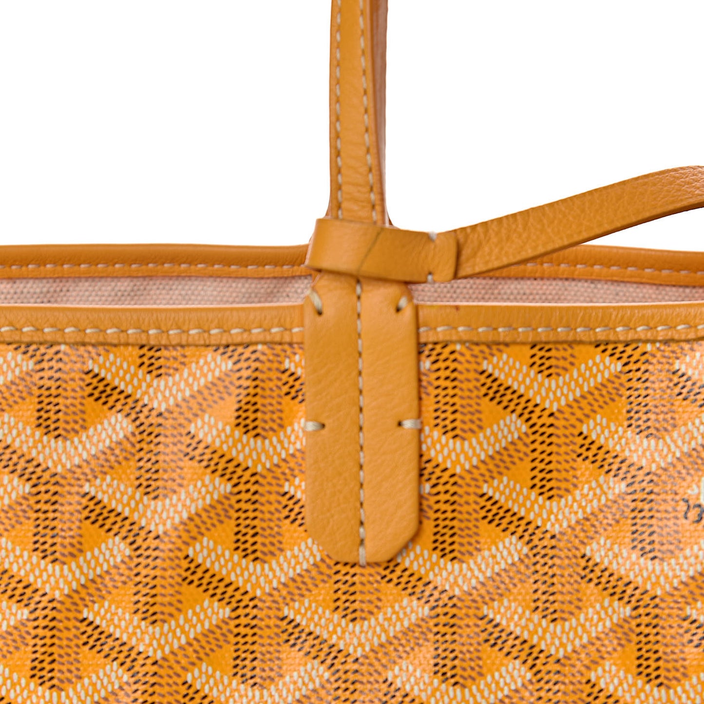 Goyardine Saint Louis PM Yellow