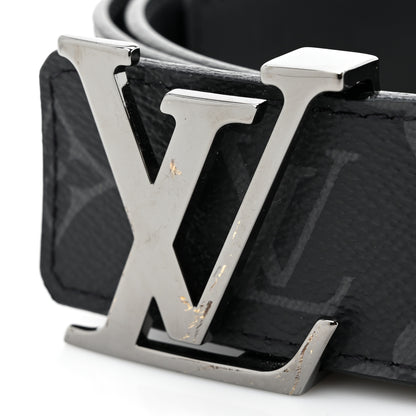 Louis Vuitton Calfskin Monogram Eclipse 40mm LV Initiales Reversible Belt 120 48 5 of 5