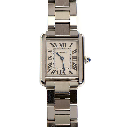 Cartier Stainless Steel 24mm Tank Solo Quartz Watch 1 of 8