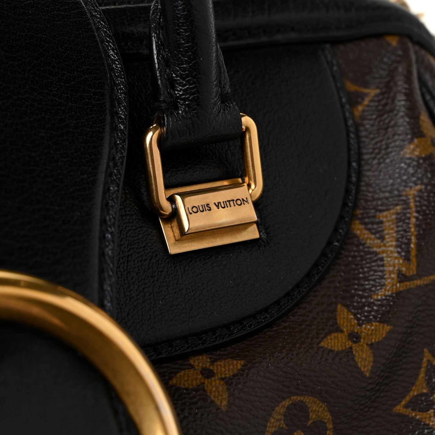 Louis Vuitton Monogram Golden Arrow Speedy Black 11 of 12