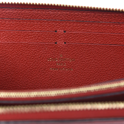 Louis Vuitton Empreinte Clemence Wallet Cherry 6 of 6