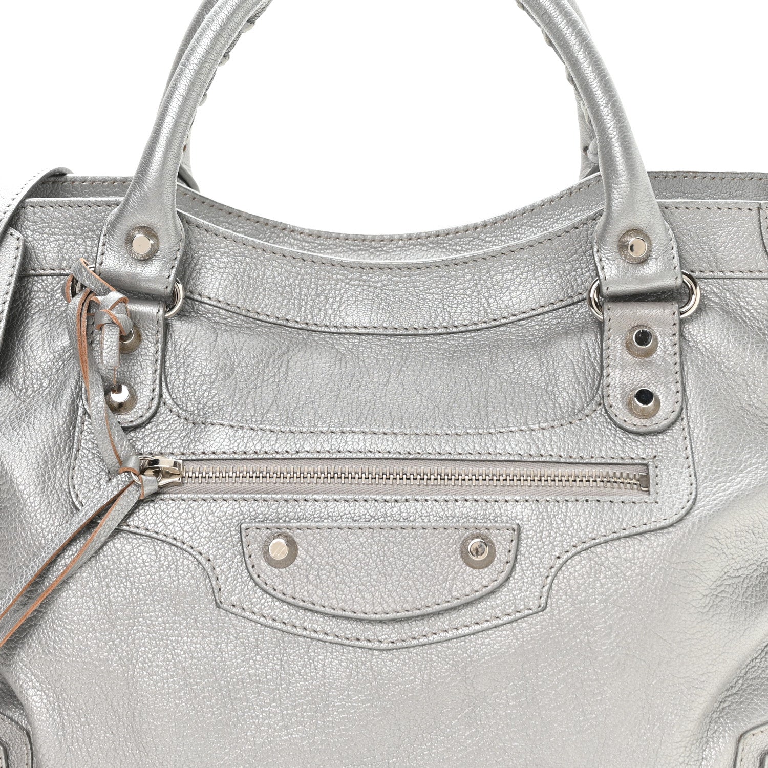 Balenciaga Chevre Classic Silver Hardware City Silver 9 of 11