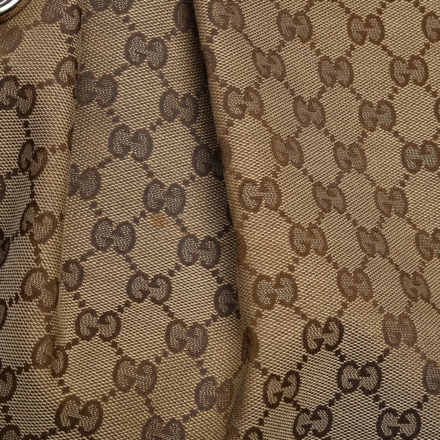 Gucci Monogram Dollar Calfskin Large Sukey Tote Beige Ebony Testa di Moro 8 of 12