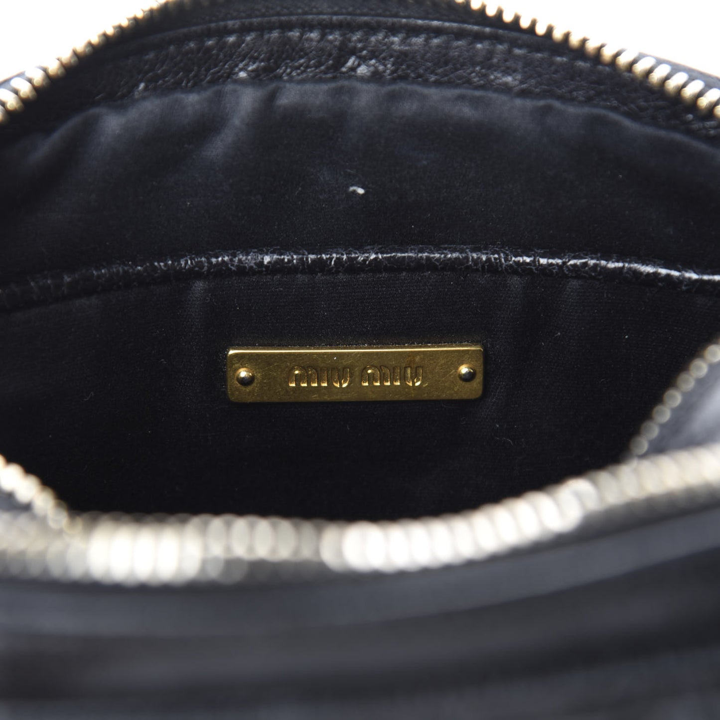 Vitello Lux Matelasse Camera Bag Black
