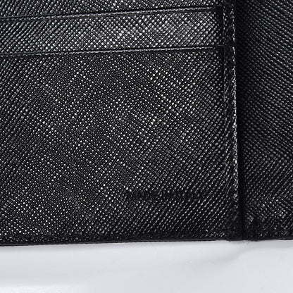 Prada Tessuto Nylon French Wallet Black 6 of 10