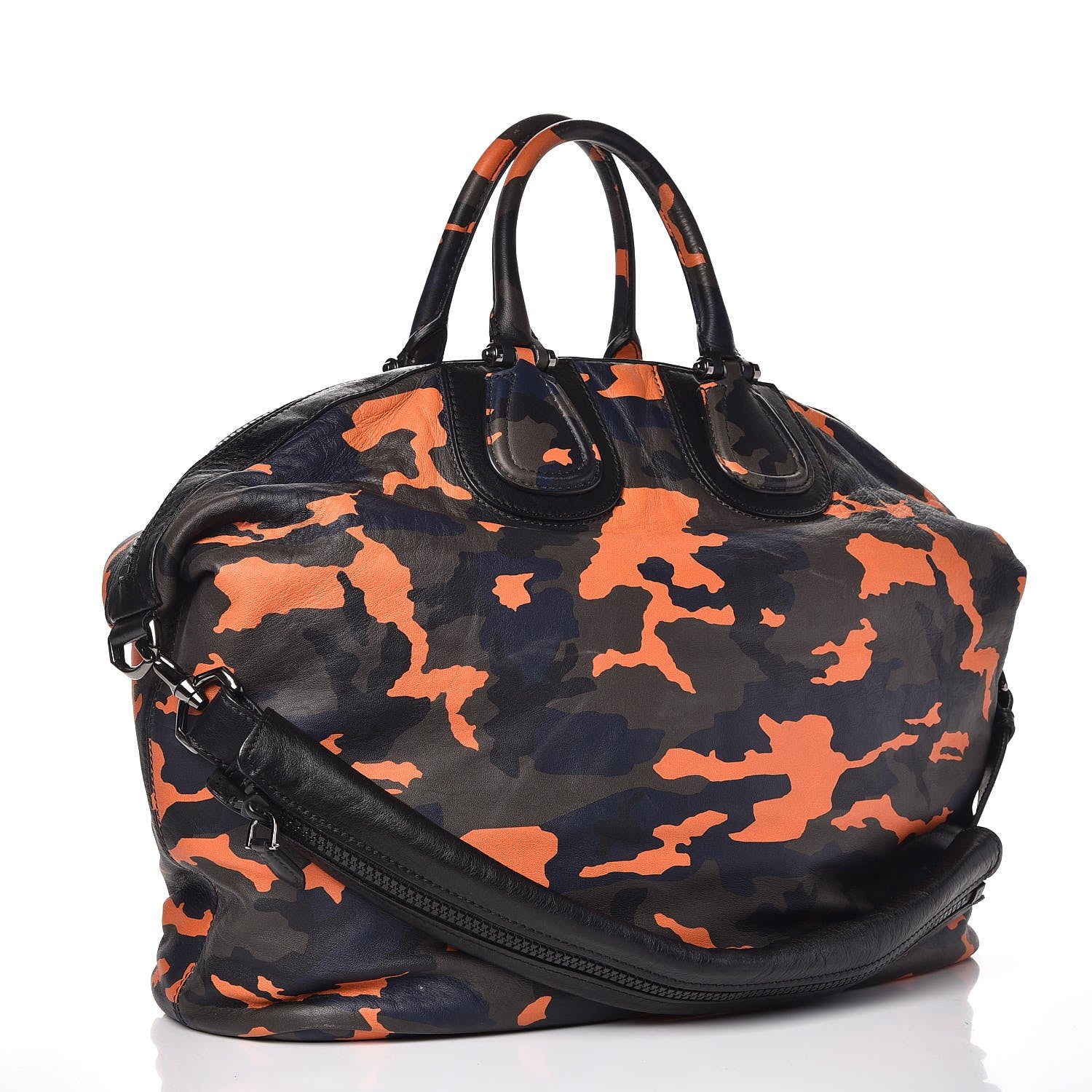 Givenchy Calfskin Camo Print Large Nightingale Multi 3 of 13