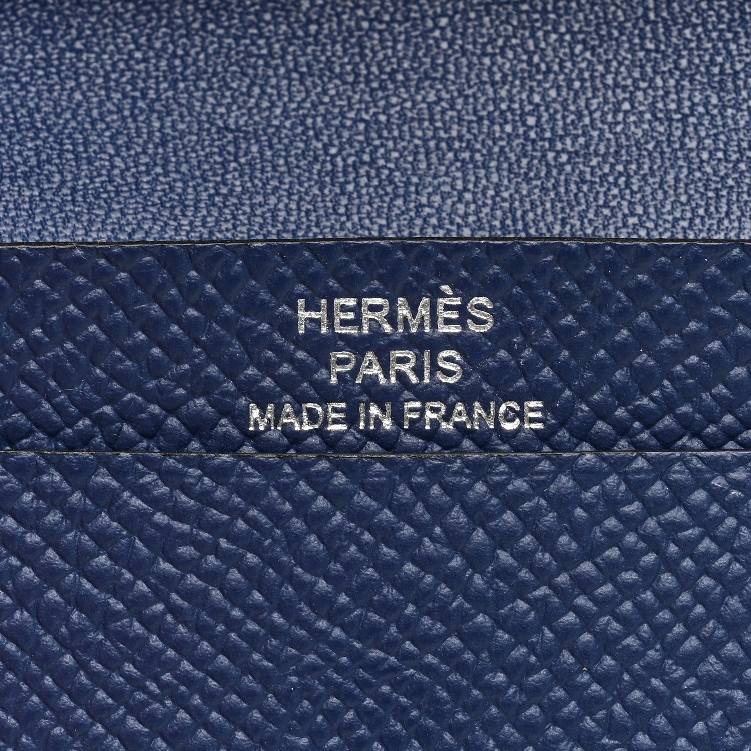 Hermes Epsom Mini Bearn Wallet Bleu Saphir 6 of 7