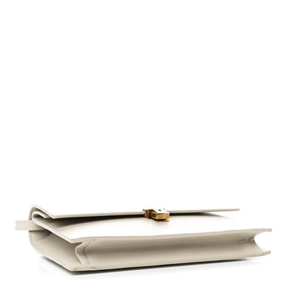Saint Laurent Smooth Calfskin Tuc Mini Bag Crema Soft 3 of 5