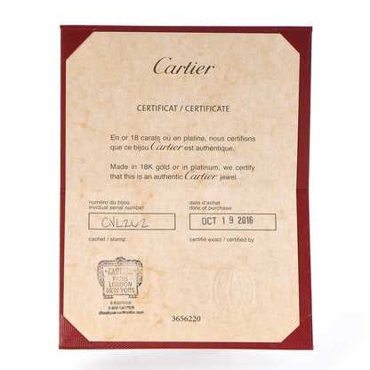 Cartier 18K Pink Gold Interlocking LOVE Bracelet 7 of 8