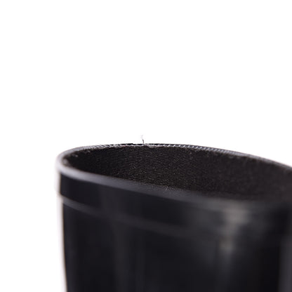 Chanel Rubber Camellia Rain Boots 40 Black 8 of 18
