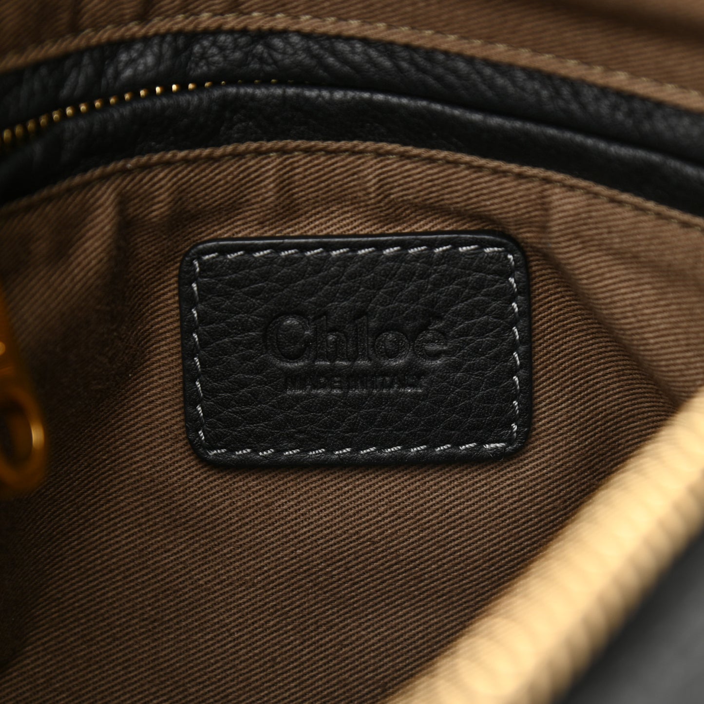 Calfskin Medium Marcie Satchel Black