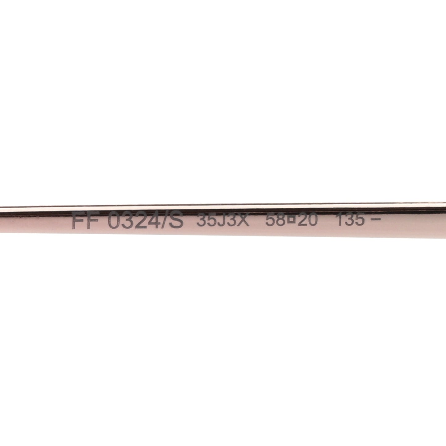 Crystal Round Sunglasses FF0324/S Rose