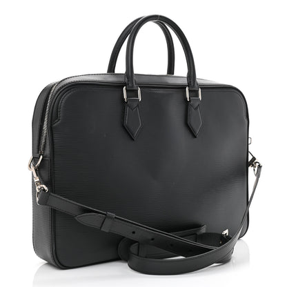 Louis Vuitton Epi Dandy MM Briefcase Black 3 of 13