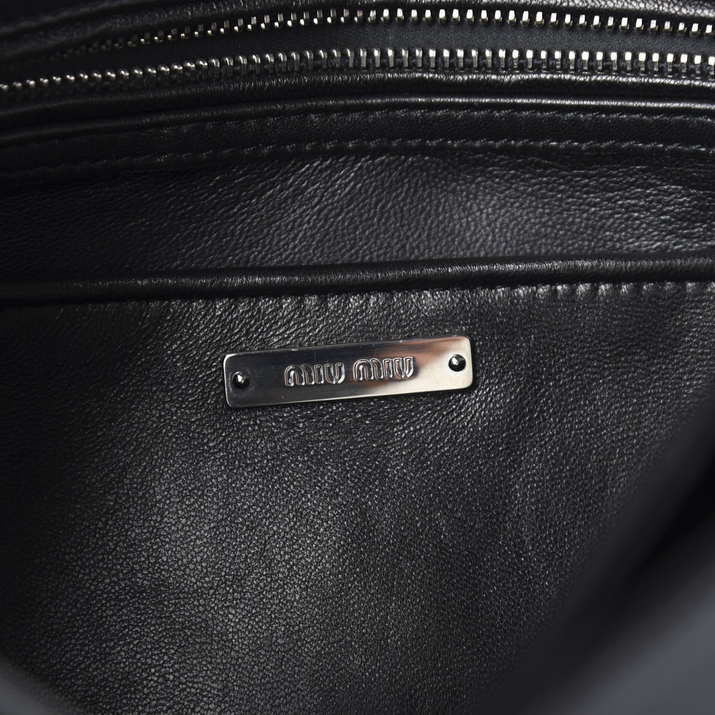 Nappa Matelasse Club Shoulder Bag Black