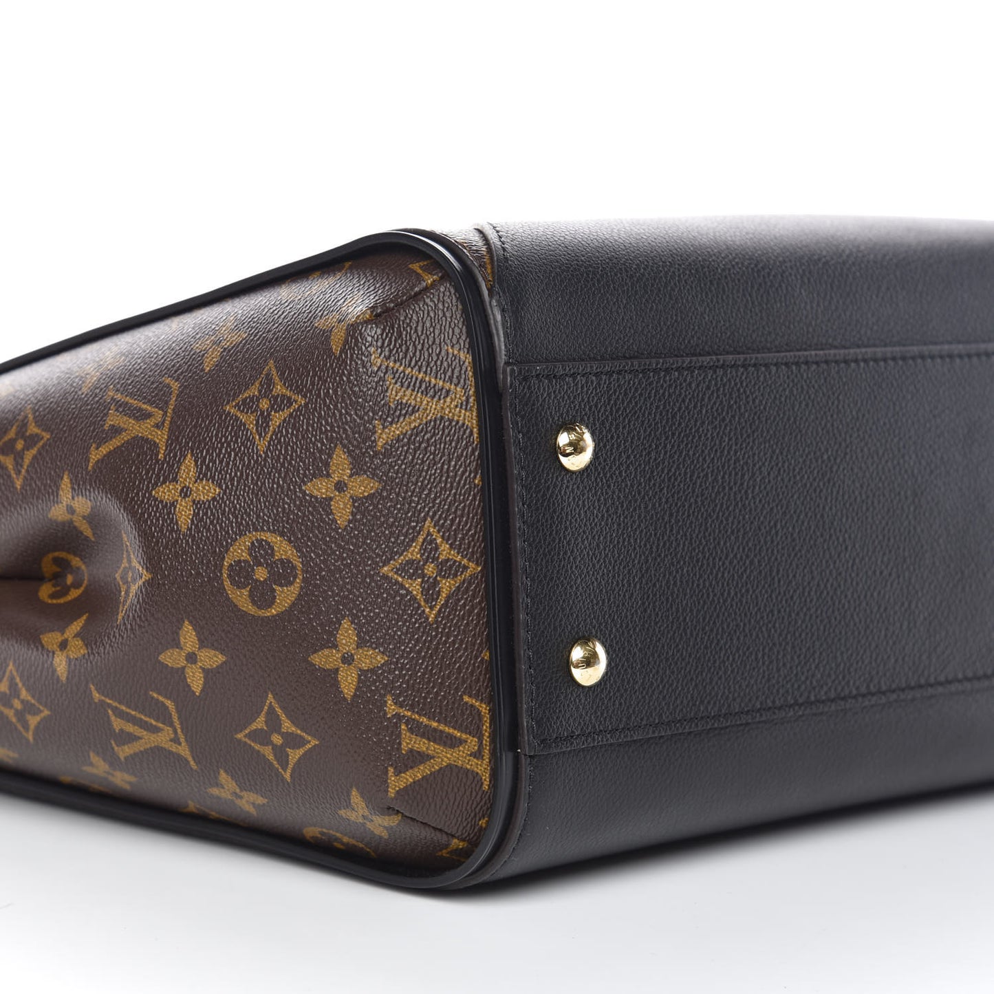Calfskin Monogram Kimono Tote Black