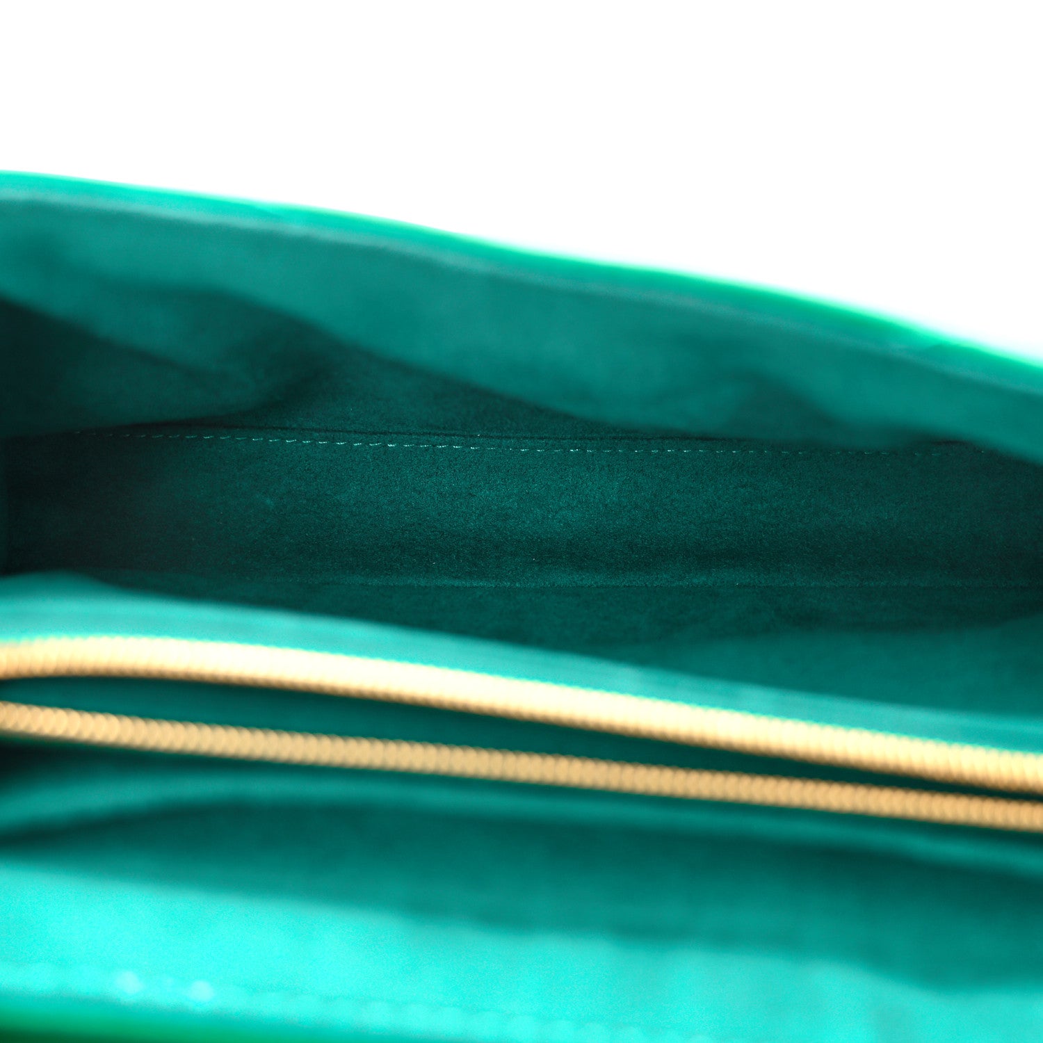 Louis Vuitton Calfskin New Wave Chain Bag MM NM Emerald 5 of 10