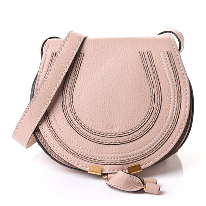 Chloe Calfskin Marcie Round Crossbody Bag Blush Nude 1 of 7