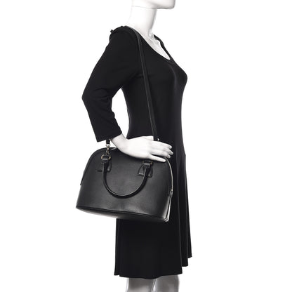 Gucci Dollar Calfskin Medium Dome Bag Black 2 of 14