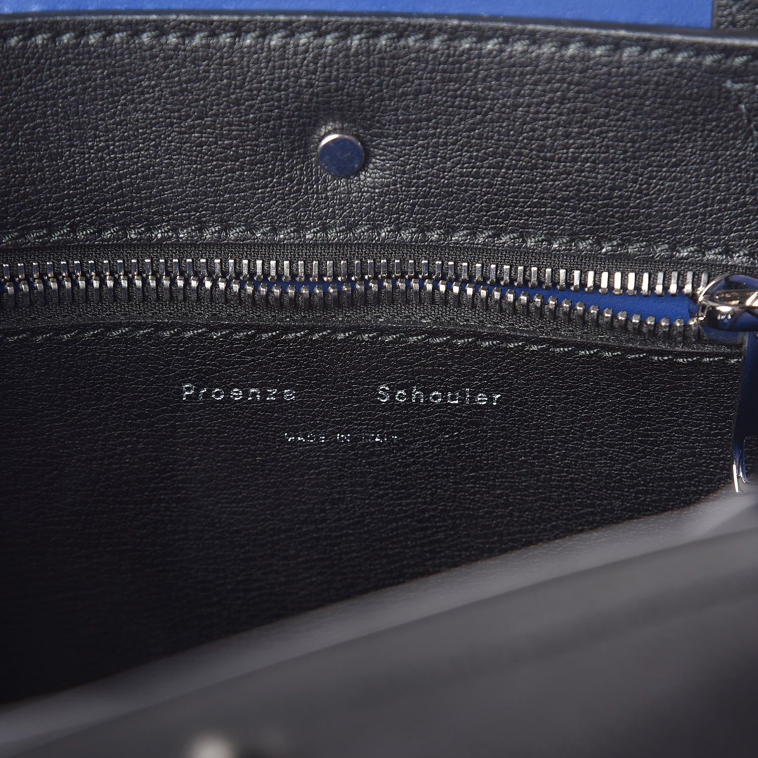 Proenza Schouler Calfskin Hex Tote Black 6 of 9