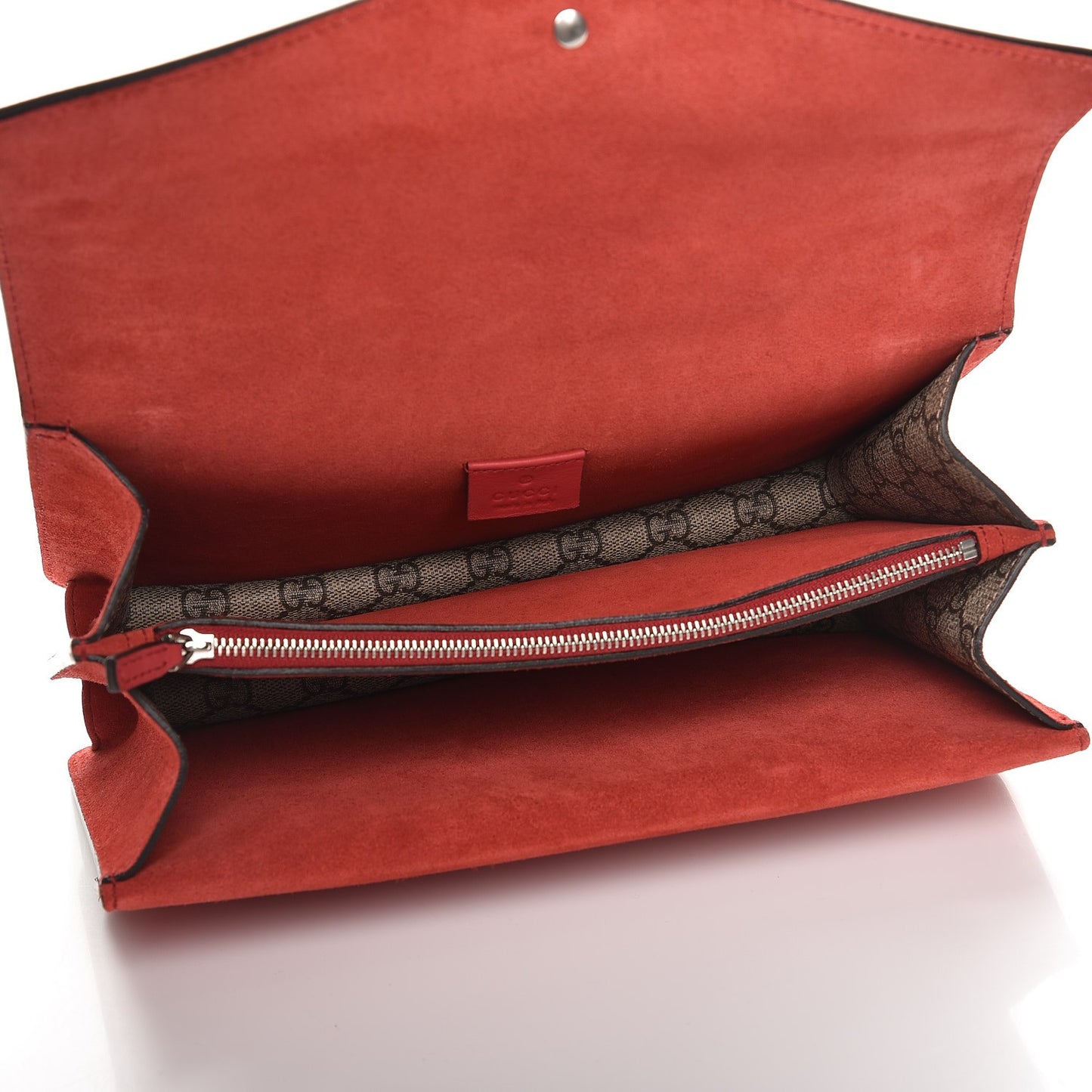 GG Supreme Monogram Small Dionysus Shoulder Bag Red