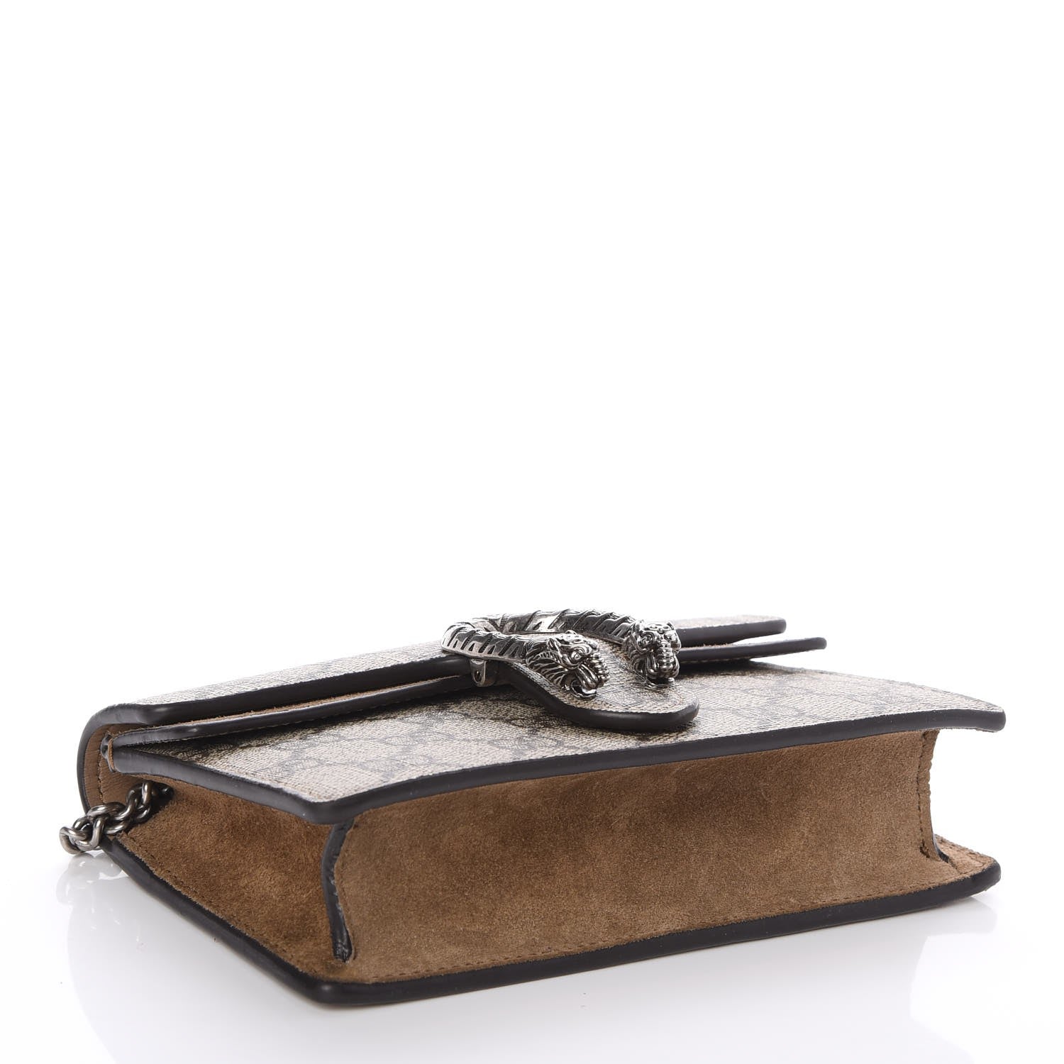 Gucci GG Supreme Monogram Super Mini Dionysus Shoulder Bag Taupe 5 of 7