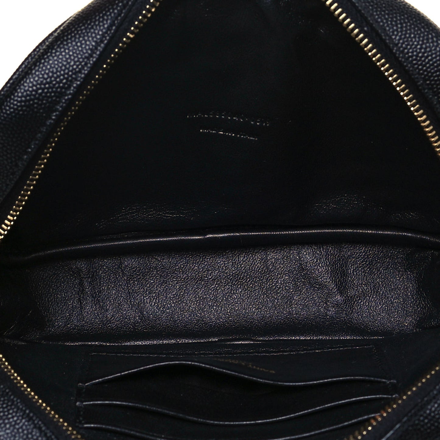 Grain De Poudre Matelasse Monogram Mini Lou Camera Bag Black