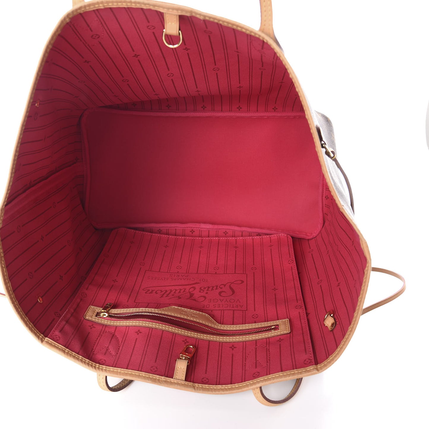 Monogram My LV Heritage Neverfull GM Fuchsia White