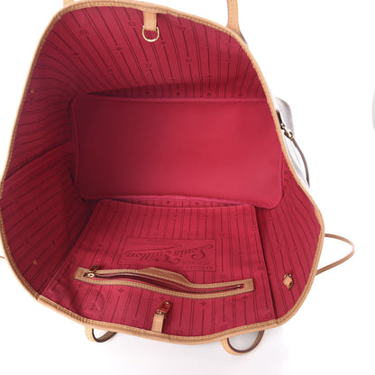 Louis Vuitton Monogram My LV Heritage Neverfull GM Fuchsia White 5 of 10
