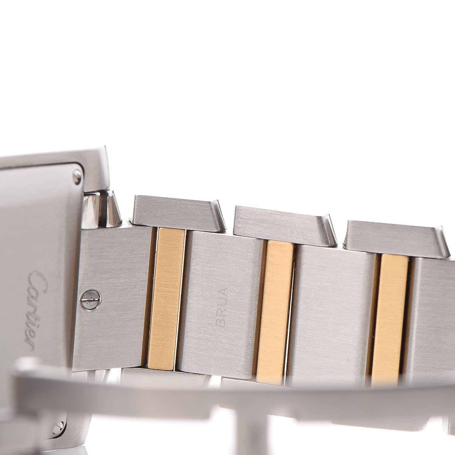 Cartier Stainless Steel 18K Yellow Gold 28mm Tank Francaise Automatic Watch 12 of 13
