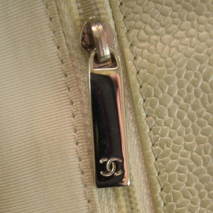 Chanel Caviar Quilted Grand Shopping Tote GST Pearl 10 of 10