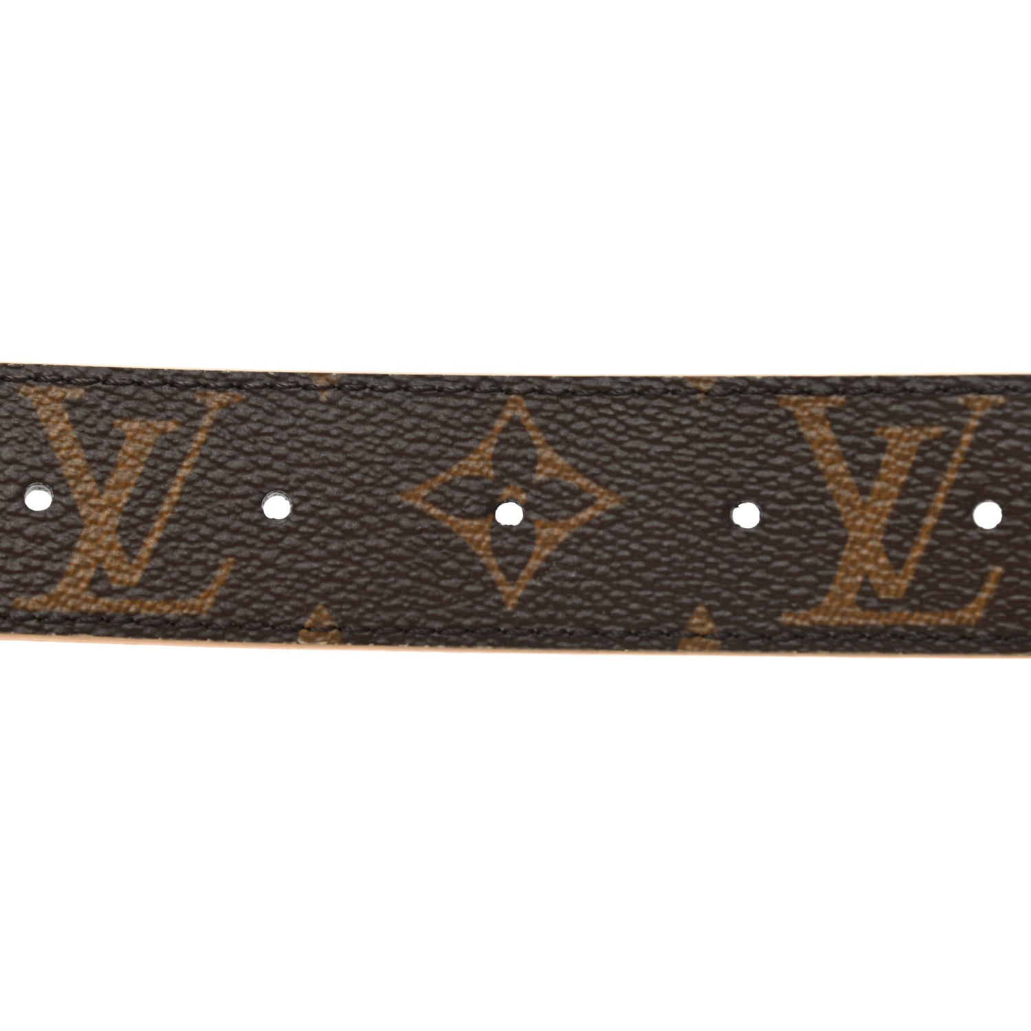 Louis Vuitton Monogram Calfskin 30mm LV Initiales Reversible Belt 85 34 Arizona 4 of 6
