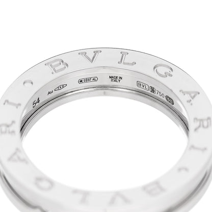 Bulgari 18K White Gold B.Zero1 One-Band Ring 54 6.75 4 of 5
