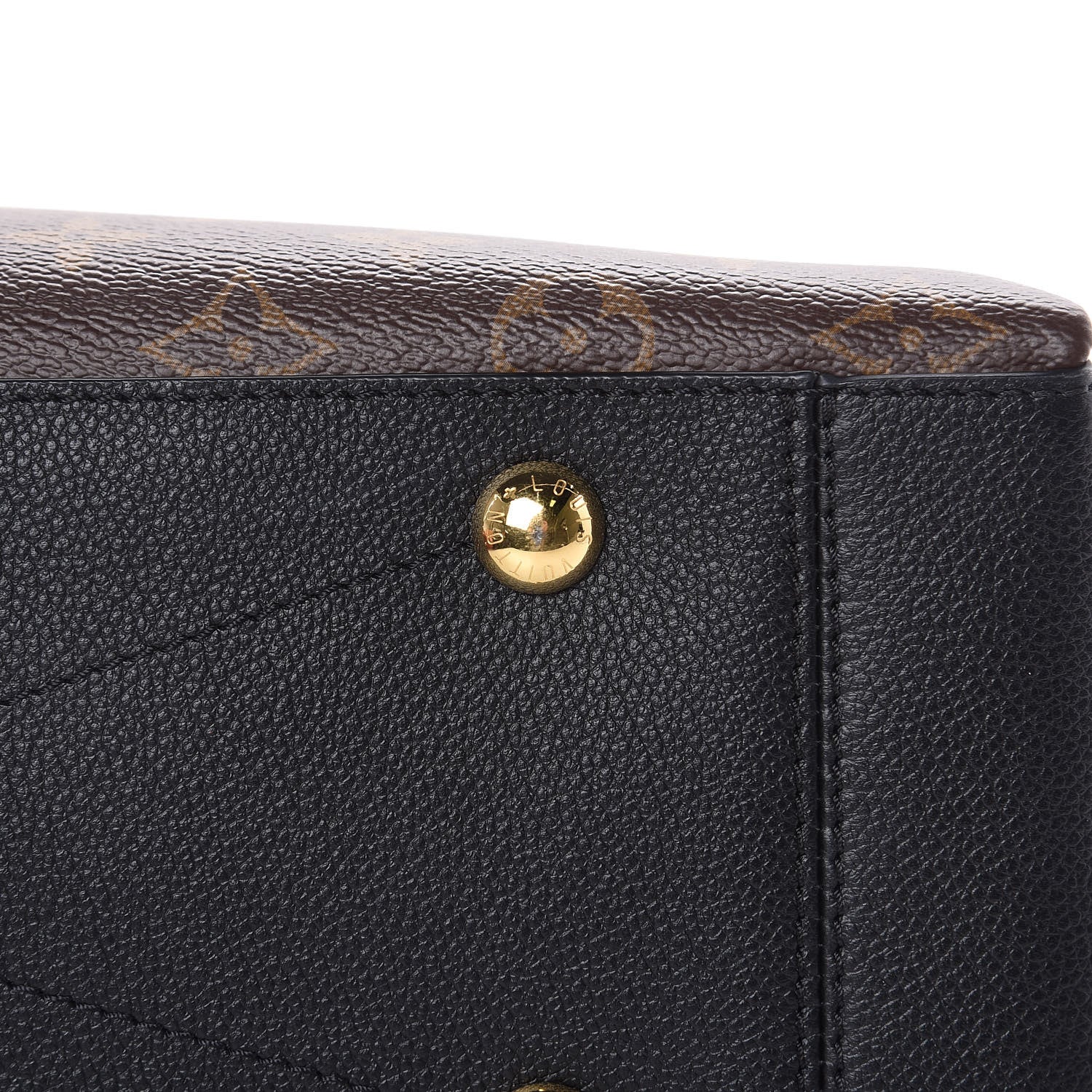 Louis Vuitton Monogram Surene MM Black 10 of 11