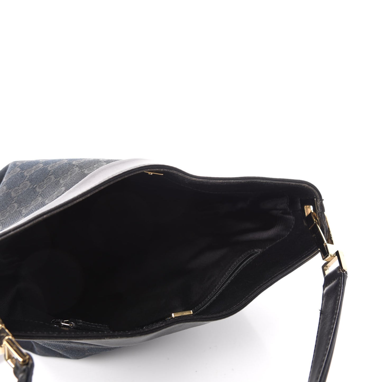 Monogram Shoulder Bag Black